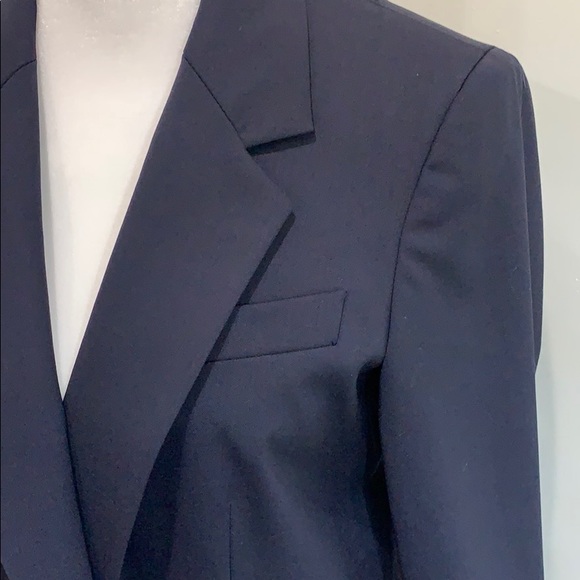 Lafayette 148 Navy Blazer - Picture 2 of 6